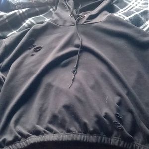 Black hoodie